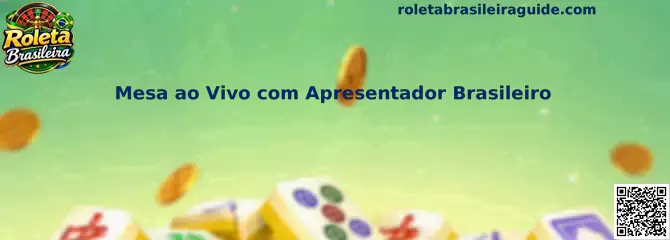 Mesa ao Vivo com Apresentador Brasileiro