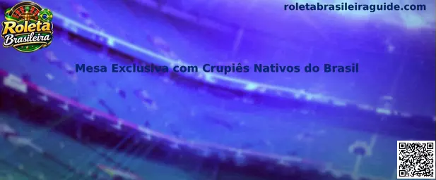 Mesa Exclusiva com Crupiês Nativos do Brasil